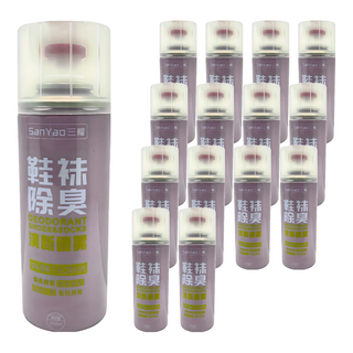 小麥購物 鞋襪除臭噴劑 G421 清新香氛 快速除臭, 260ml, 15瓶
