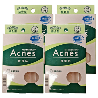MENTHOLATUM 曼秀雷敦 Acnes 台灣公司貨 痘痘貼 金盞花 綜合型, 26片, 4盒