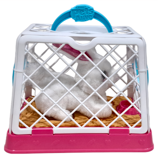 Pets Alive 彩虹角角兒 媽咪寶貝驚喜兔, 白色, 1組, 23.8cm