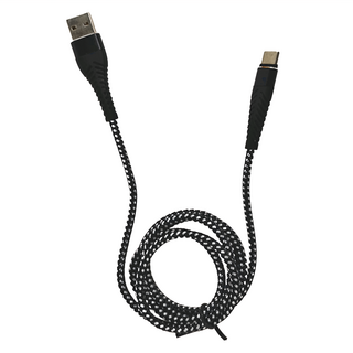 atake USB-Type-C 雙面盲插充電傳輸線, USB 2.0高速傳輸, 最大3A電流負載, 支援QC快充, 1米, 灰色, 1條