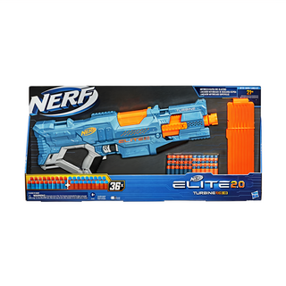 Hasbro 孩之寶 NERF 菁英系列 快速連發CS 18, 1個, 藍色 + 橘色 + 銀色