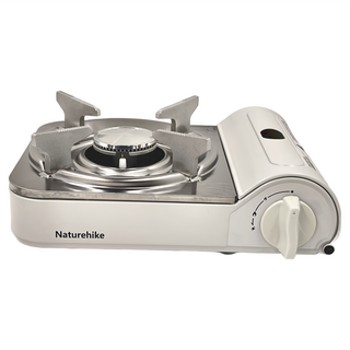 Naturehike 挪客 白舟聚能迷你卡式爐 CNK2350CF016, 鹽白, 1個