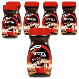 NESCAFE 雀巢咖啡 醇品風味, 200g, 1入, 6罐