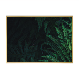 仲夏的交響曲I, 30 x 40cm, 金色, PS環保樹脂框 + 油畫布 + 松木內框