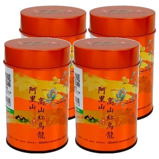 有嘉木茶研所 阿里山高山紅烏龍, 75g, 茶香縈繞回甘順口, 1入, 4罐