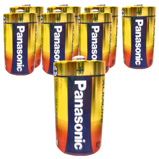 Panasonic 大電流鹼性電池1號, 2顆, 4組