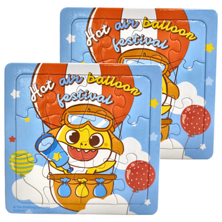 BABY SHARK 鯊魚寶寶 可愛拼圖 Set, 2組, 12片