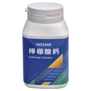 WEDAR 薇達 檸檬酸鈣 錠劑, 150顆, 0.75g, 1個
