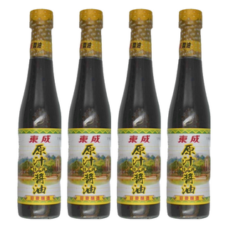 東成 原汁特調醬油 豆豉釀造, 430ml, 4瓶