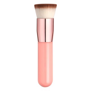 AHOYE 平頭液體粉底刷 打造均勻無瑕底妝 刷毛柔軟舒適, 單一顏色, ​單一顏色, 1支