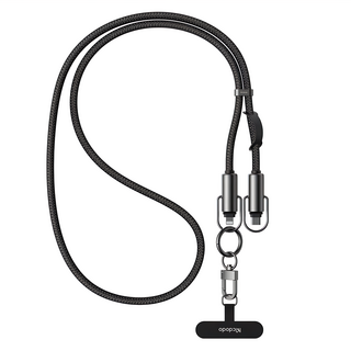 Mcdodo 麥多多 二合一PD掛繩充電線 Type-C TO Lightning 36W/3A Max, 1.2m, 黑色, 1個