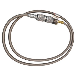 Campingmoon 柯曼 高山瓦斯延長管 Z17 107 x 1.9 x 1.9cm 110g, 1條, 銀色