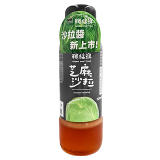 KOKUMORI 穀盛 芝麻沙拉醬, 220ml, 1瓶