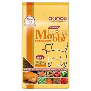 Mobby 莫比 成貓化毛配方乾糧，雞肉+米，添加牛磺酸, 雞肉米, 7.5kg, 1袋