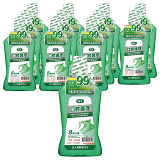 T.KI 白人 清新漱口水 720ml, 12瓶