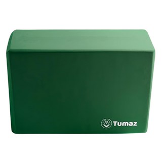 Tumaz 月熊 高密度瑜珈磚 50D 抹茶綠 瑜珈用品, 1個, 7.5cm