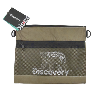Discovery 極輕機能斜背包 北極熊, 卡其色, 25.5 x 0.5 x 20.5cm
