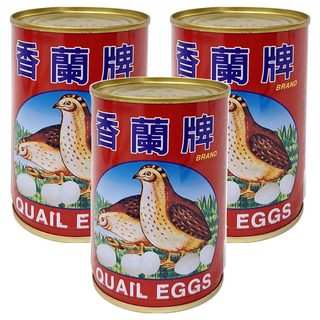 香蘭牌 鳥蛋 台灣製造, 280g, 3罐