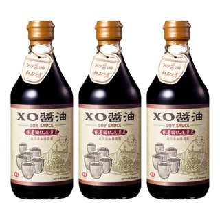 味王 XO醬油 非基改, 500ml, 3瓶