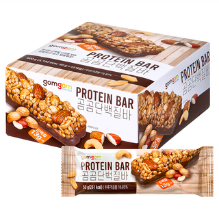 gomgom 蛋白營養穀物棒 Set, 600g, 1盒