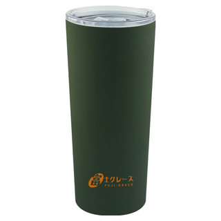 FUJI-GRACE 富士雅麗 不鏽鋼陶瓷易潔冰爆冰瓷杯 寬敞杯口設計 杯內層隔絕金屬 與舊款冰壩杯通用杯蓋, 夜幕綠, 1L, 1個