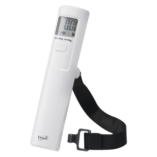 E-books L8 手搖式免電池電子數位行李秤, 最高秤重達50kg, LCD顯示螢幕, E-LFA008, 1個