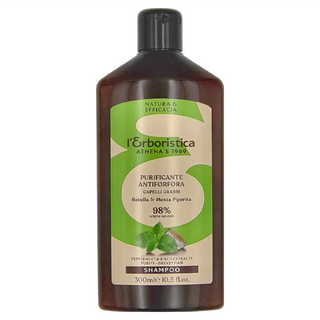 l'Erboristica 植物性薄荷控油洗髮精 適用於油性髮質, 300ml, 1瓶