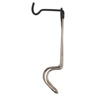 ShineTrip 山趣 夾式掛燈勾, 豬尾巴 黑色 + 銀色, 1個