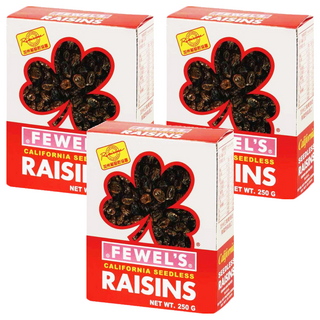 FEWEL'S 三葉加州無籽葡萄乾，250g，香甜好滋味, 3盒