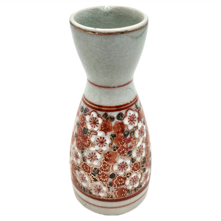 佐和陶瓷 九谷櫻紋德利清酒壺 120mL 日本製造, 1個, 高13.3cm