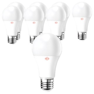 旭光 超高效能LED球泡燈 10W, 燈泡色, 8個
