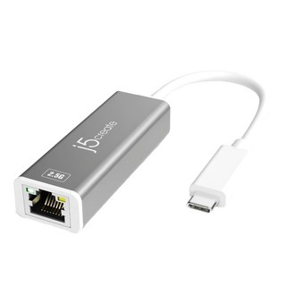 j5create 凱捷國際 USB-C-2.5G超高速外接網路卡, 1個, JCE145