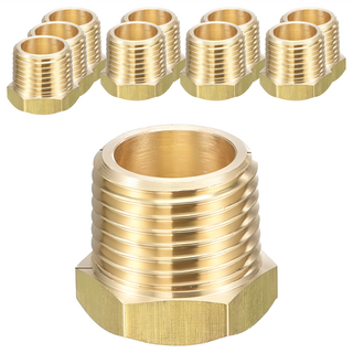 一般銅卜申 Set 10 銅材質, 3/8 x 1/8", 1包