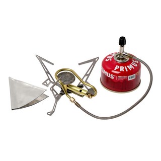 PRIMUS Express Spider II 登山瓦斯爐 P328485, 輕量便攜，快速組裝，附擋風板, 1組