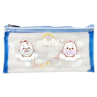 Donald Duck 唐老鴨 Ufufy寬版磨砂萬用包 CA774G-5, 唐老鴨黛西派對 藍色, 1個