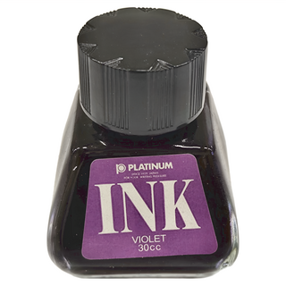 PLATINUM 白金牌 鋼筆專用墨水 Violet 30cc, 紫色, 1瓶