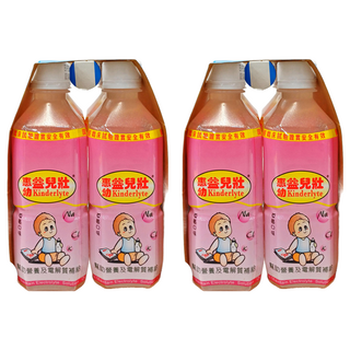 Hwei Yow 惠幼 Kinderlyte 益而壯 電解水 草莓口味 4瓶裝, 360ml, 2組