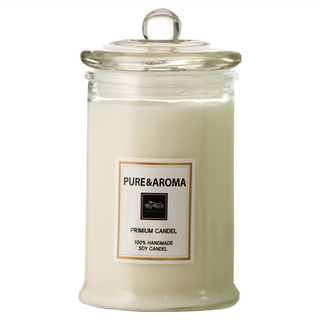 Candle Department Store 手工無燭芯大豆蠟燭 370公克, 英國梨與小蒼蘭, English Pear & Freesia, 370ml, 1個