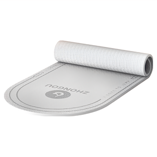 ZHONGOU 長紅 TPE 減震隔音跳繩墊 跳繩/健身運動輔助, 140 x 66cm 厚10mm, 灰色, 1組