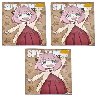 間諜家家酒25K加厚空白固頁筆記 3本, 棕色, 1組