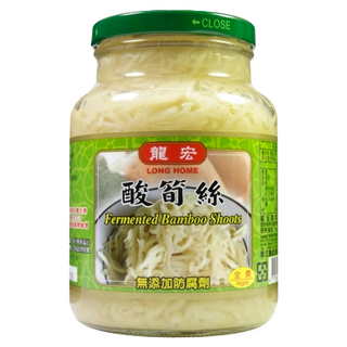 龍宏 酸筍絲, 全素, 無添加防腐劑, 560g, 1罐