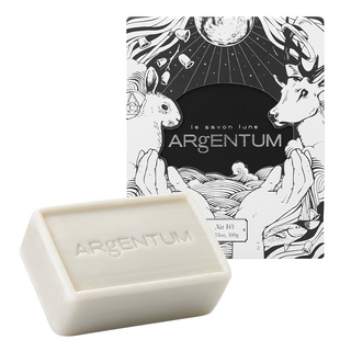 ARgENTUM 歐臻廷 煥采潤澤潔顏銀皂，適用於所有膚質，面部和頸部, 1個, 100g