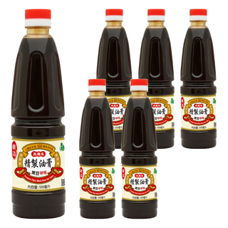 高慶泉 精製甲等黑豆油膏 Premium Black Bean Soy Sauce Paste, 590ml, 6瓶