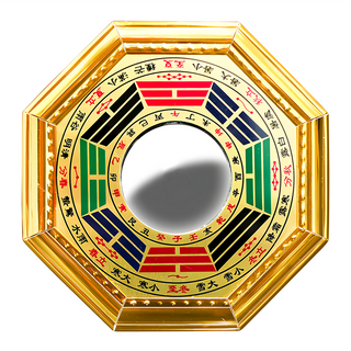 風水化煞 鎮彩八卦凸鏡(小)-12cm, FA-3306-1, 1個