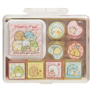 San-X 角落小夥伴 印章組 附印泥, 1組