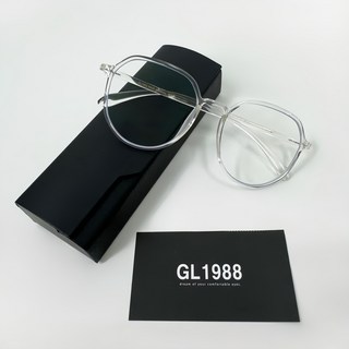 GL1988 驗光師製作的 TR 7克 抗藍光 多邊形眼鏡