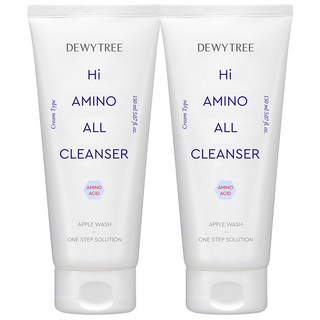 DEWYTREE Hi Amino 胺基酸保濕洗面乳, 植物性胺基酸, 有效淨化皮膚, 150ml, 2條