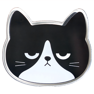 ekax 磁吸造型壓克力夾, 貓咪造型, 4.5 x 5cm, 1個