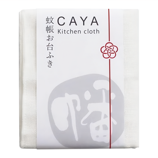 BAN INOUE 井上幡 日本製 CAYA 純棉八重紗多用途蚊帳布 晒, 白色