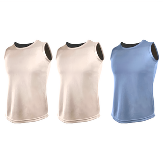 MI MI LEO 台灣製 竹炭科技抑菌女背心3件組 內著穿搭 升溫發熱 修身版型 透氣涼爽 吸排速乾 消臭抑菌